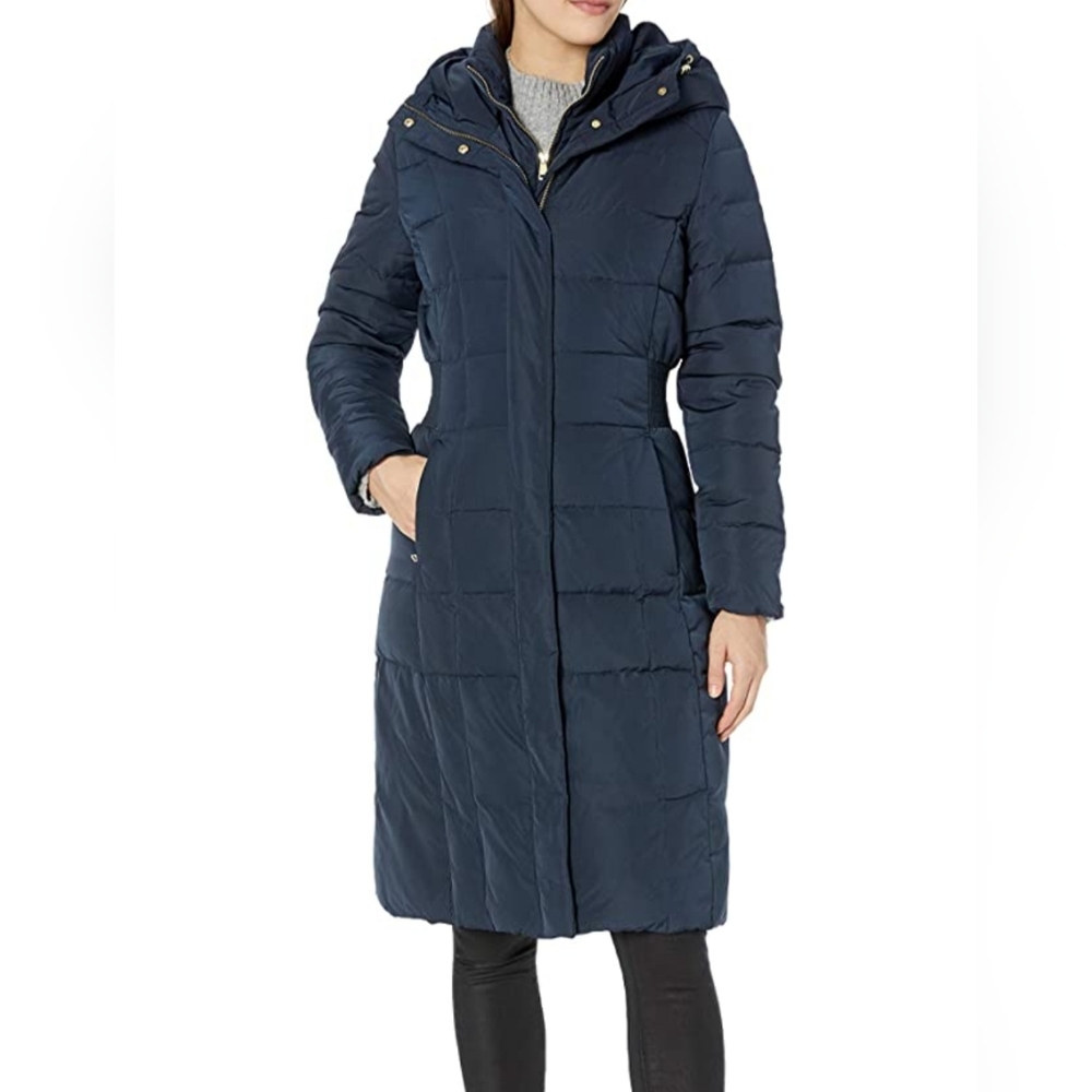 Cole Haan Signature Bib Insert Down & Feather Fill Coat size XS